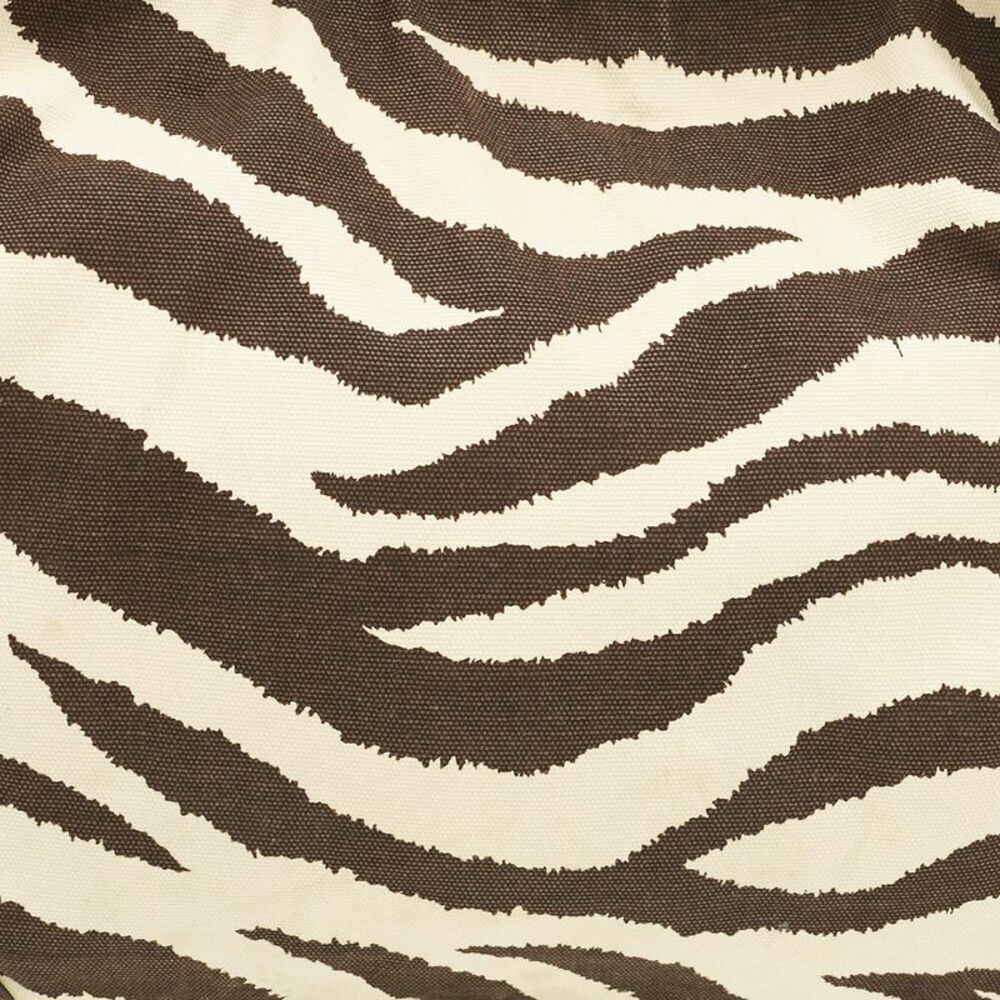 Michael Kors Brown/cream Zebra Print Canvas And Leather Hobo - Picture 5 of 7